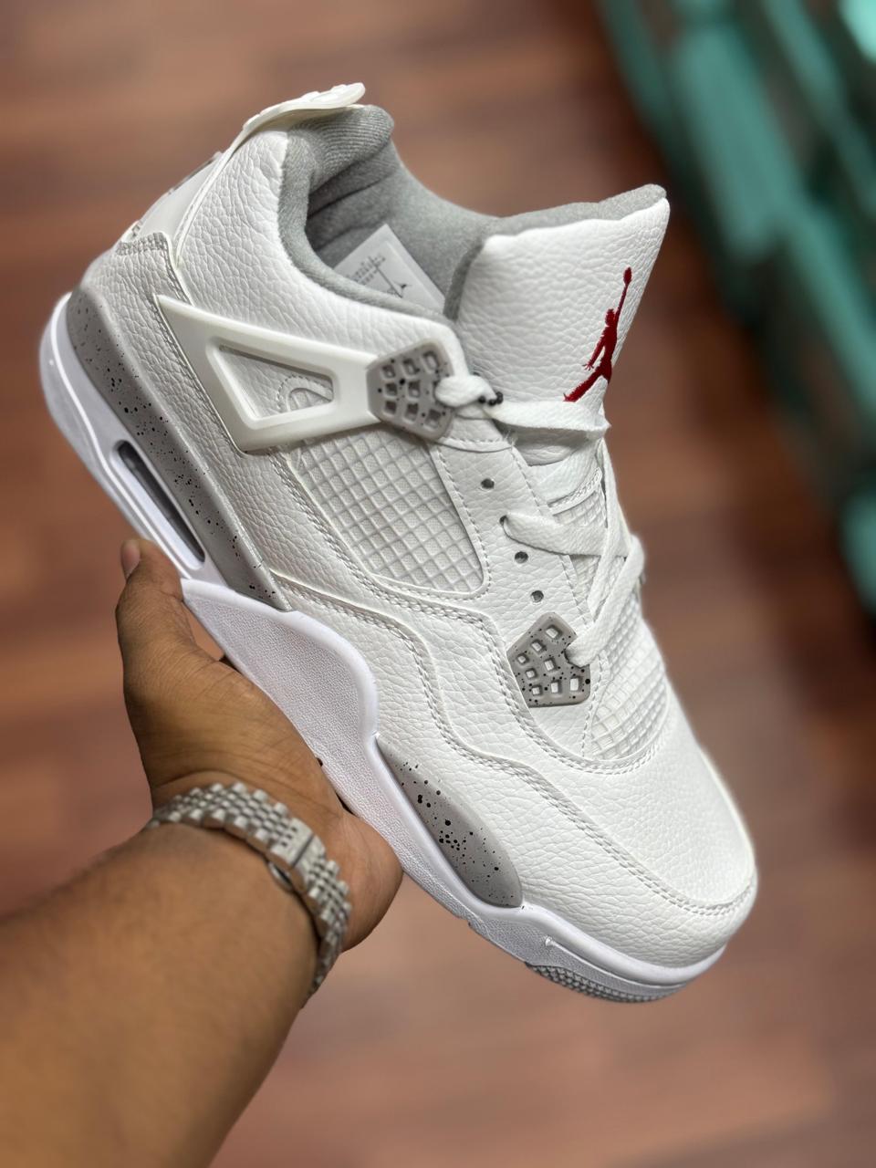 Air Jordan 4 Retro 'White Oreo'  [NOTE- MASTER COPY]